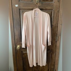 Long spring cardigan